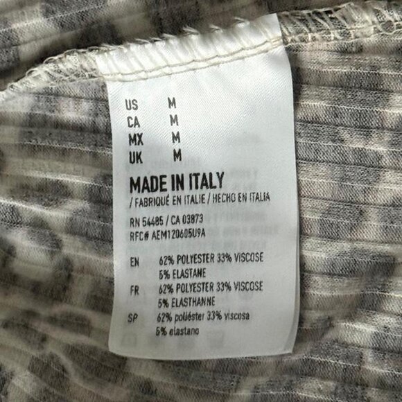 American Eagle Cheetah Leopard Animal Print Halter Mini Short Dress Women's Med - Picture 3 of 7